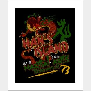 Han's Island Martial Arts Tournament Posters and Art